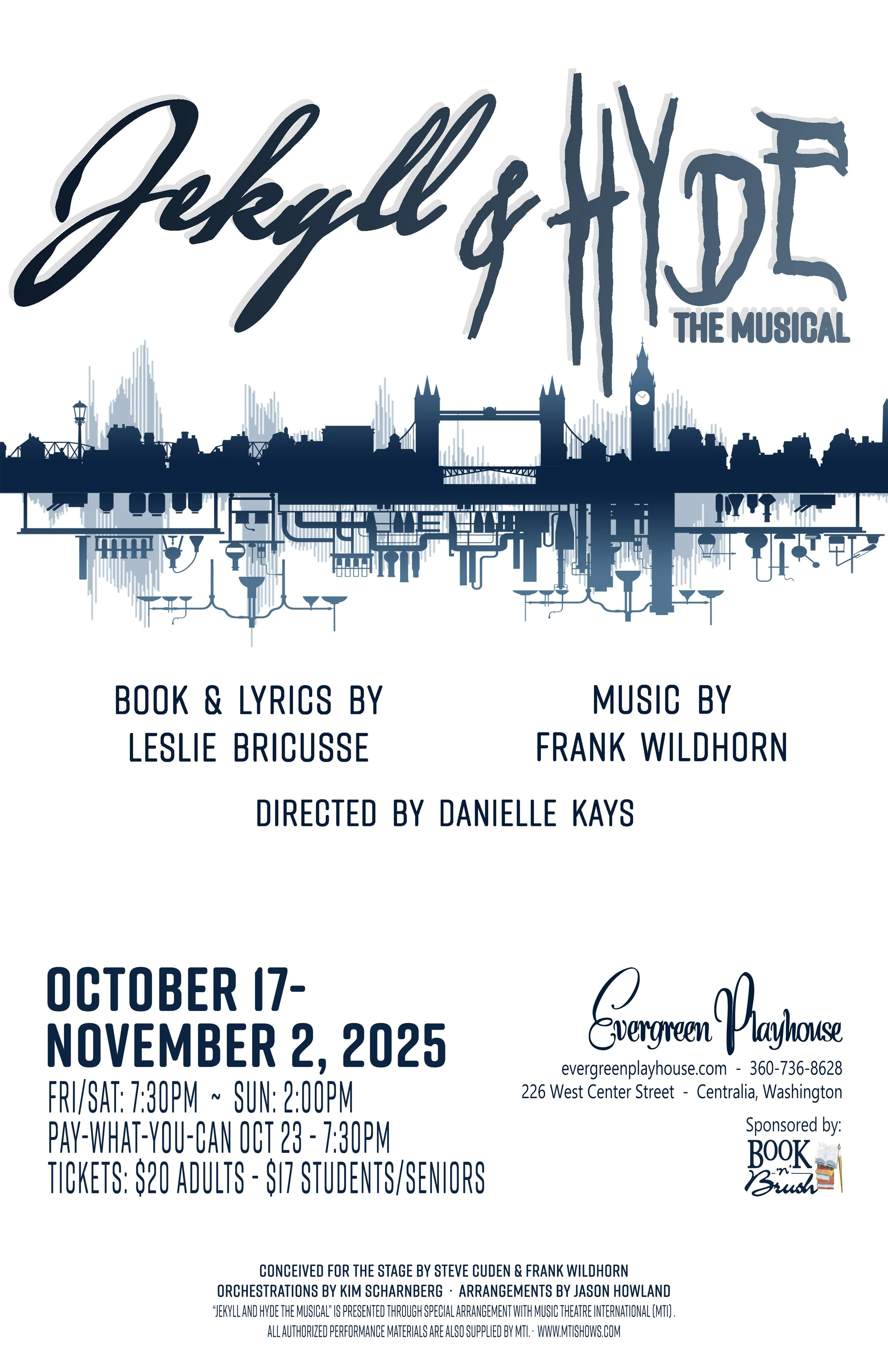 Jekyll and Hyde the Musical — Evergreen Playhouse